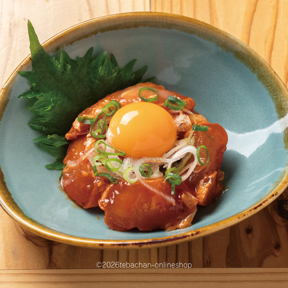 妻地鶏ささみユッケ